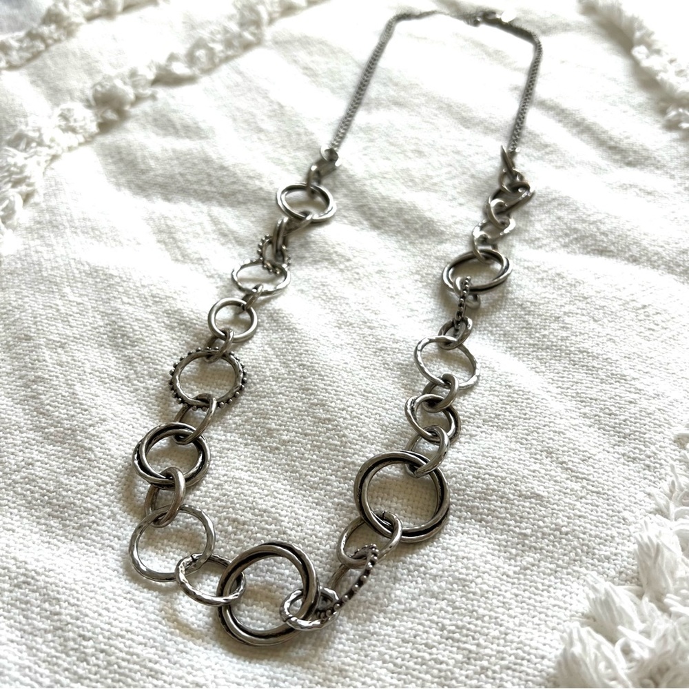 Chico’s Silver Long Necklace